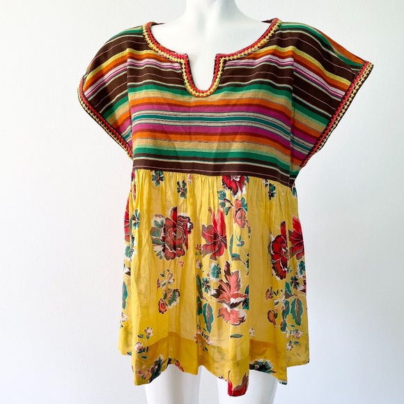 Ivy Jane Tops - New NWT Ivy Jane serape embroidered blouse top shirt
